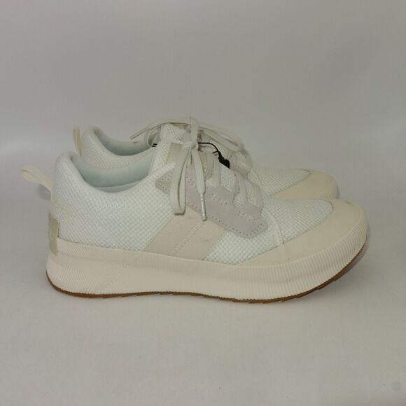 NEW Sorel Out N About III Low Women's 9 Sneakers Shoes Sea Salt Chalk Cream - Picture 7 of 15